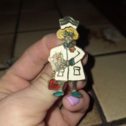 Vintage Nurse Pin