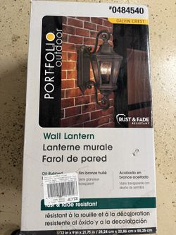 Wall Lantern Brand New