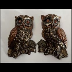 Handmade Ceramic owls (set of 2)
