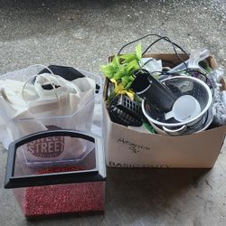 5 Gallon Fish Tank, 1.5 Gallon Tank, And All The Extras 