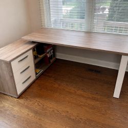 Office Desk with Storage