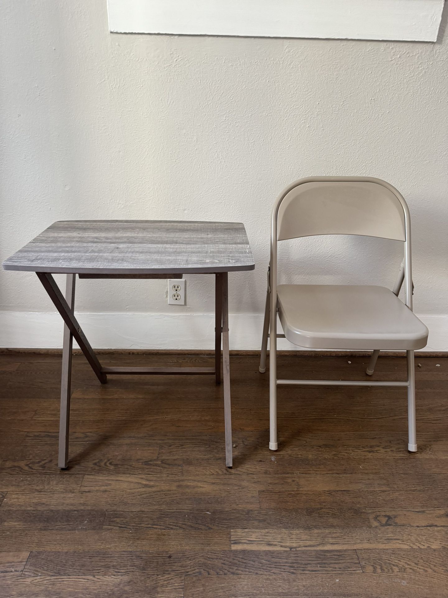 Fold Out Table & Chair