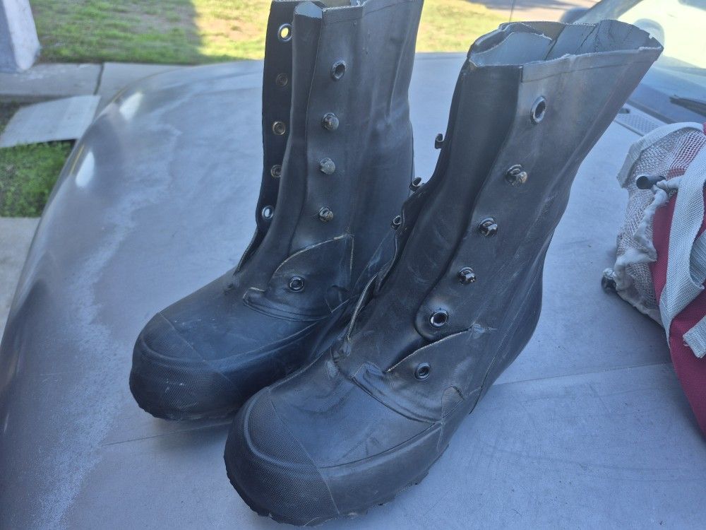 USMC Marines Mickey Rubber Issue Boots Size7d New