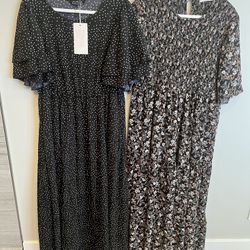 Women’s Size XL Maxi Dresses, New, $45 each or 2/$80