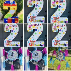 Piñatas Coco Melon Masha Y Em Oso Pulpo Bella Toy StoryJack Bambi Power Rangers Peppa Pig Lol Surprise