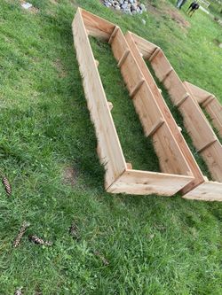 2x8 Ft Cedar Garden Box Planters $60 Each 