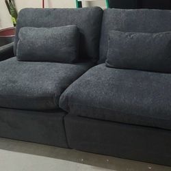 LIKE NEW Living Spaces Jolene Power Sofa Loveseat