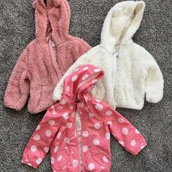 Toddler Girls Winter Jackets 