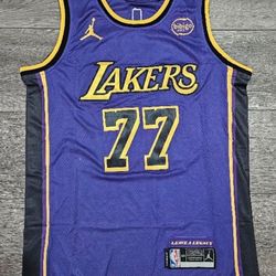 LOS ANGELES LAKERS STITCHED BASKETBALL JERSEY