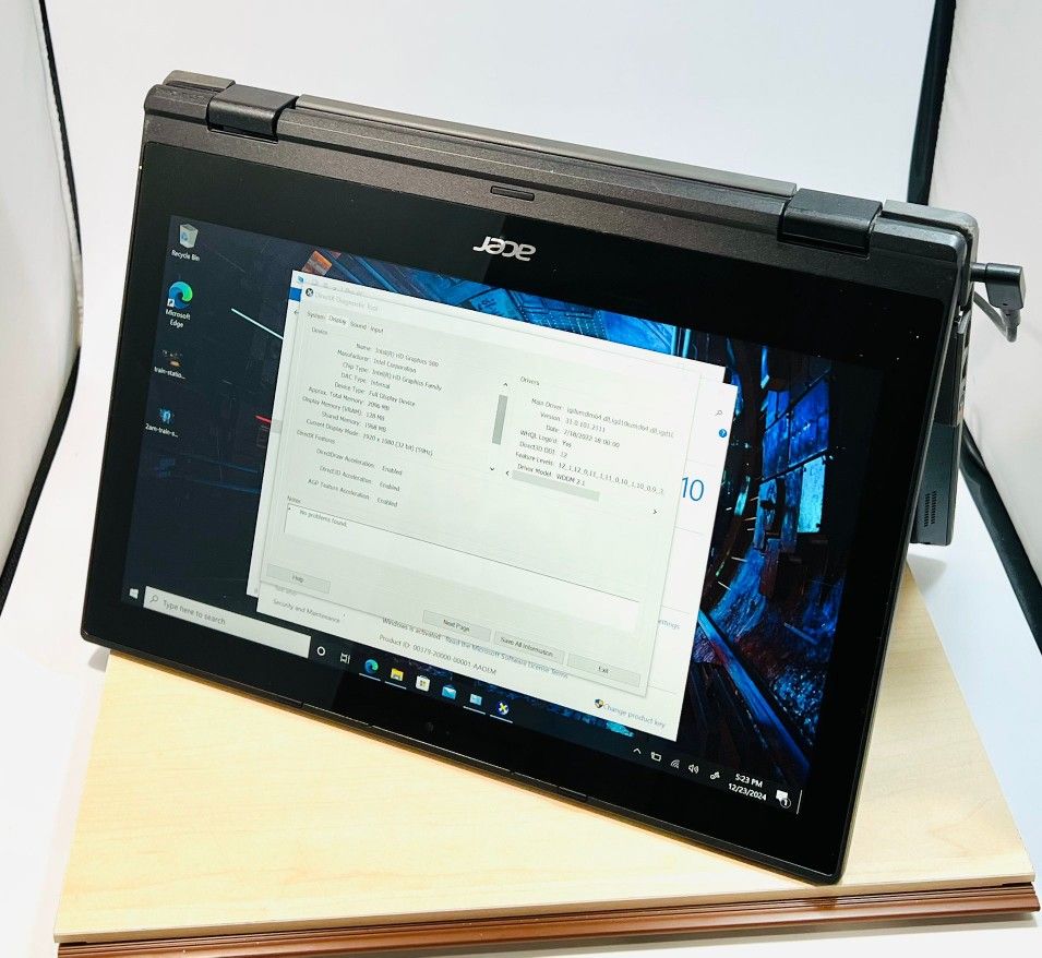 ACER TravelMate Intel Celeron 4GB 128GB Touchscreen Convertible Windows 10 Pro