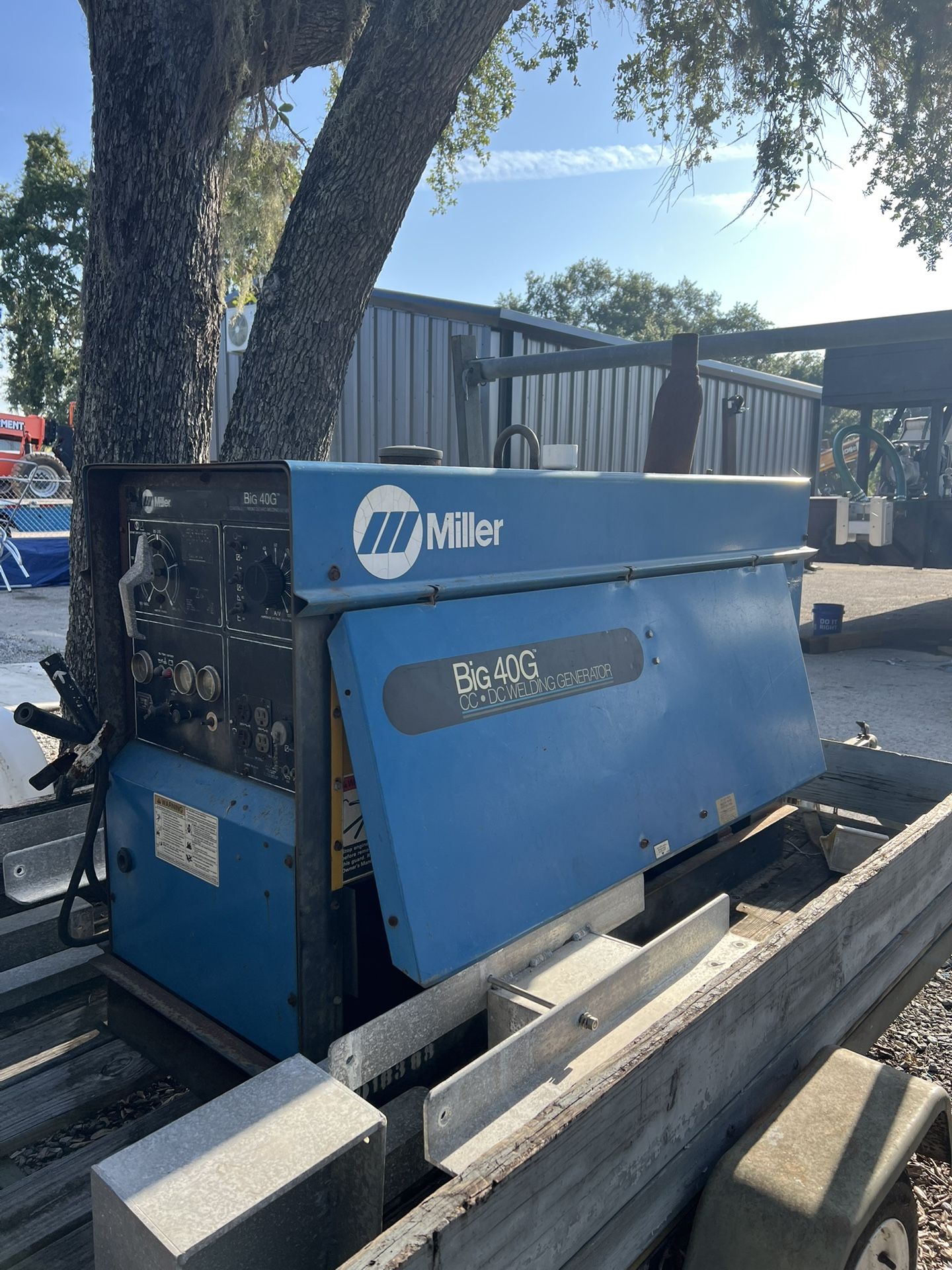 Miller Big40G CC-DC Welding Generator