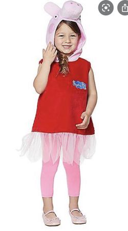 Peppa pig costume 2t