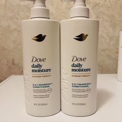 Dove Shampoo And Conditioner 