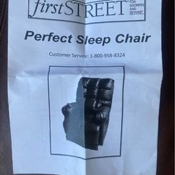 Perfect Sleeping Chair 