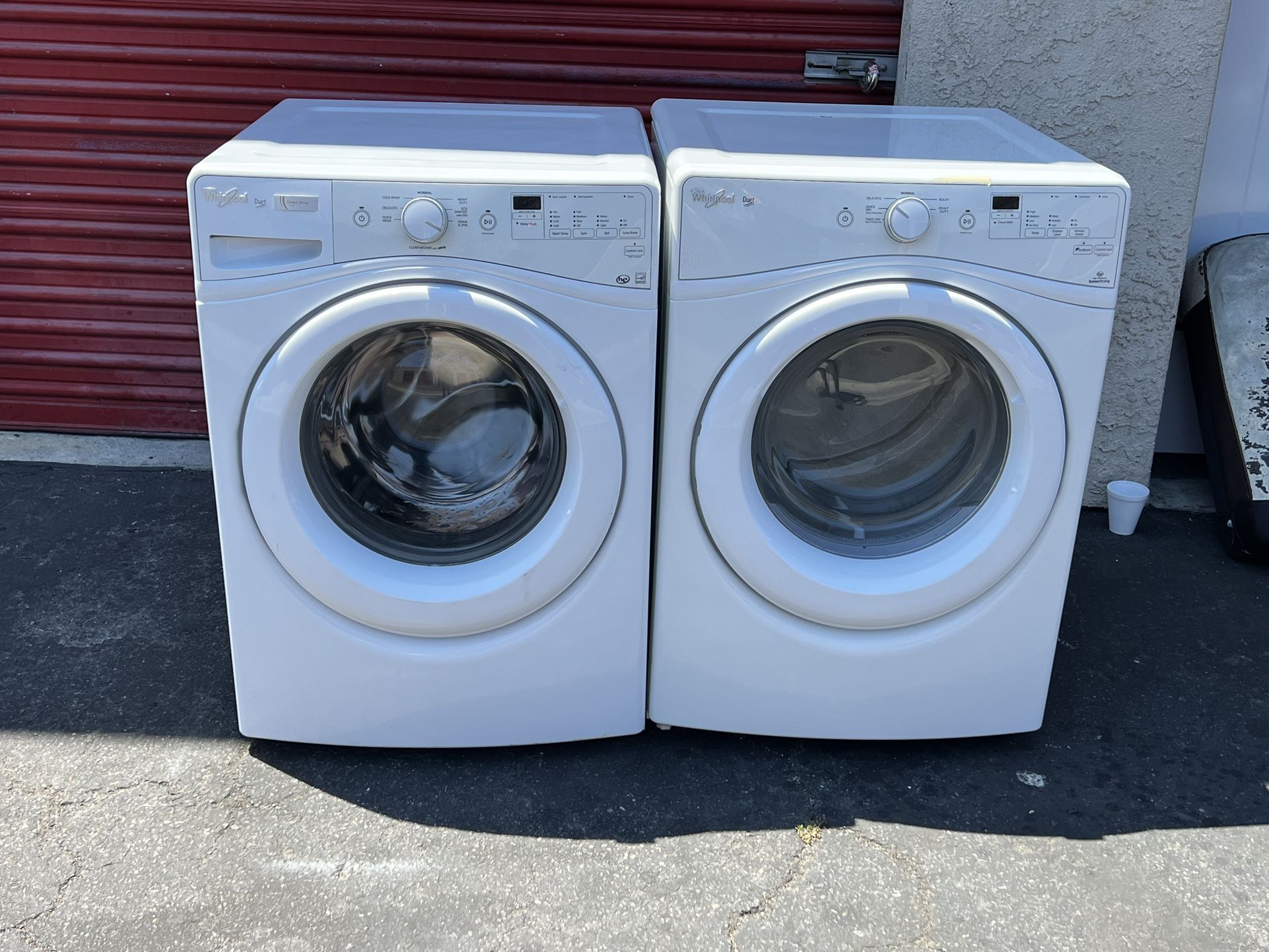Whirlpool Set Gas Dryer And Washer 