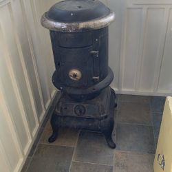 Antique Pot Belly Stove