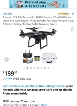 Drone with 1080p camera