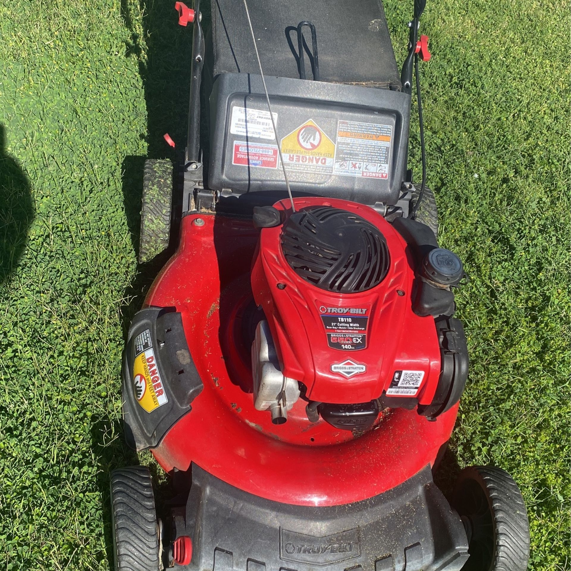 Troy Bilt Mower 