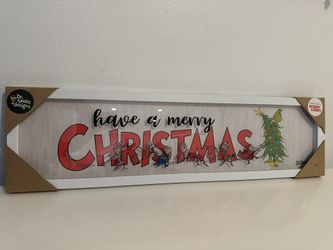 Grinch/Whoville “Have A Merry Christmas” Frame