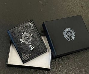 chrome hearts wallet black