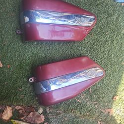 2002 Honda Rebel Battery Cover