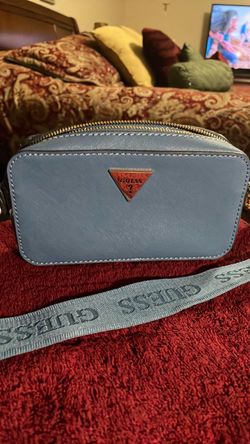 Guess Blue Crossbody Camera Bag