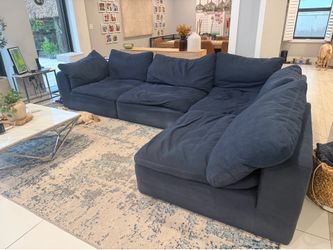 Cloud blue couch 133”