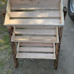 🍋Frutero de madera 🥔🍋Wood fruit vegetable storage rack Stand