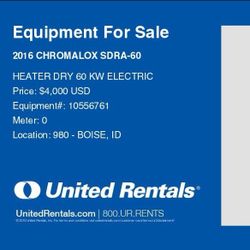 60kw Electric Heater 