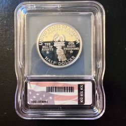 Commemorate the 200th Anniversary of the Bill of Rights, 1993-S James Madison Proof Half Dollar