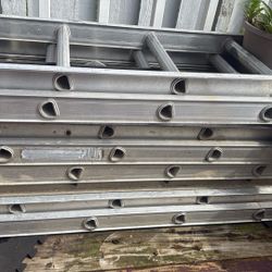 40 Ft And 32 Ft Used Ladders In Good Congratulations, They Are Just A Little Dirty, Cheap 