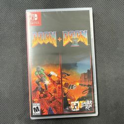 DOOM + DOOM II for Nintendo Switch Limited Run Games - NEW sealed