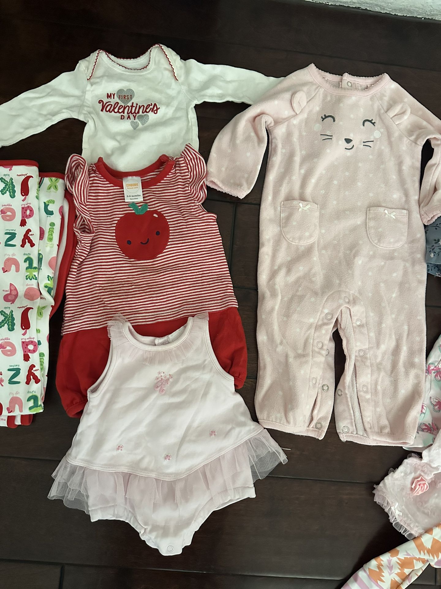 Baby Girl Clothes 0-12months Bundle 