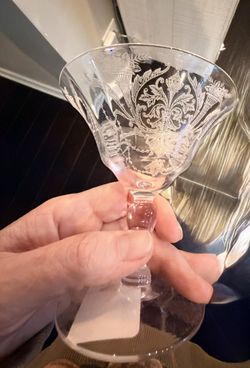 Curated Vintage Champagne Glasses
