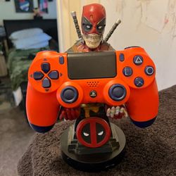 Ps4 Controller (Sunset Orange) It Turns On But It Hasn't Been Tested 