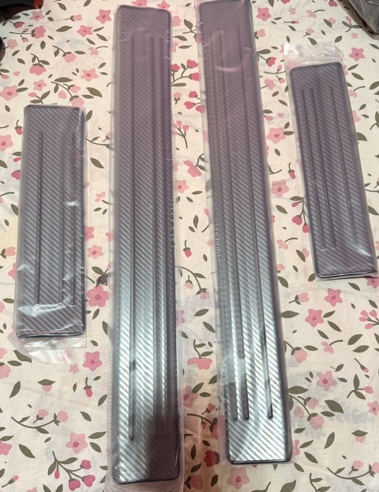 Brand New ZZEQYG Door Sill Protector Stainless Steel Compatible with Toyota Corolla Cross 2022 2023 2024 2025 Accessories Door Sill Guards Trim