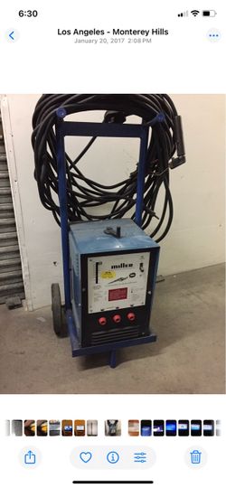 Miller Thunderbolt 225V AC Stick Welder Shielded Metal Arc Welding Power Source For Sale $380.00