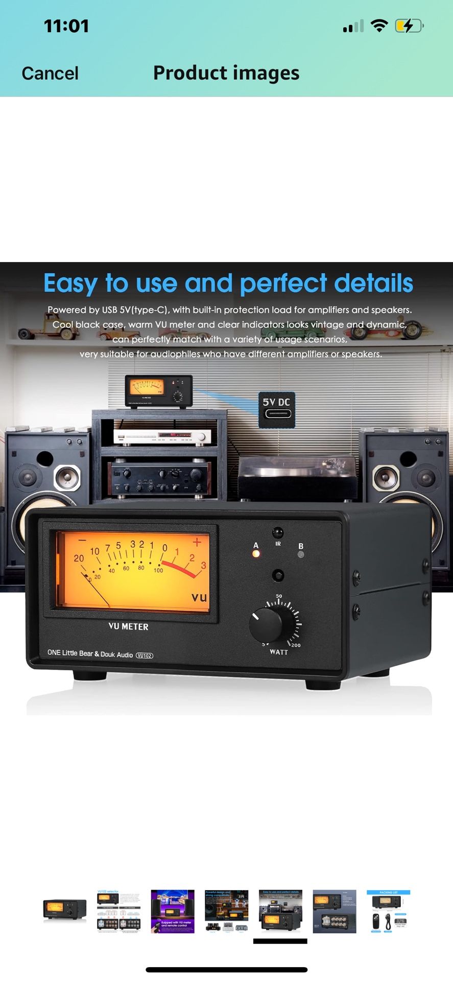 Douk Audio VU102 2 Zone Speaker Selector Box Amplifier Switch with VU Meter and Remote Control for Home Stereo System Studio Sound Comparison