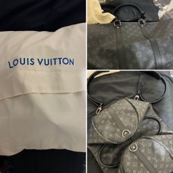 Louis Vuitton Keepall Bandoulière 45 Monogram Eclipse