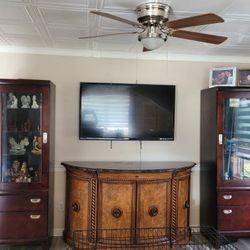 Entertainment Center With 55 in TV