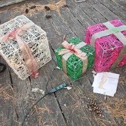 Price Is Firm.. Light Up Christmas Packages