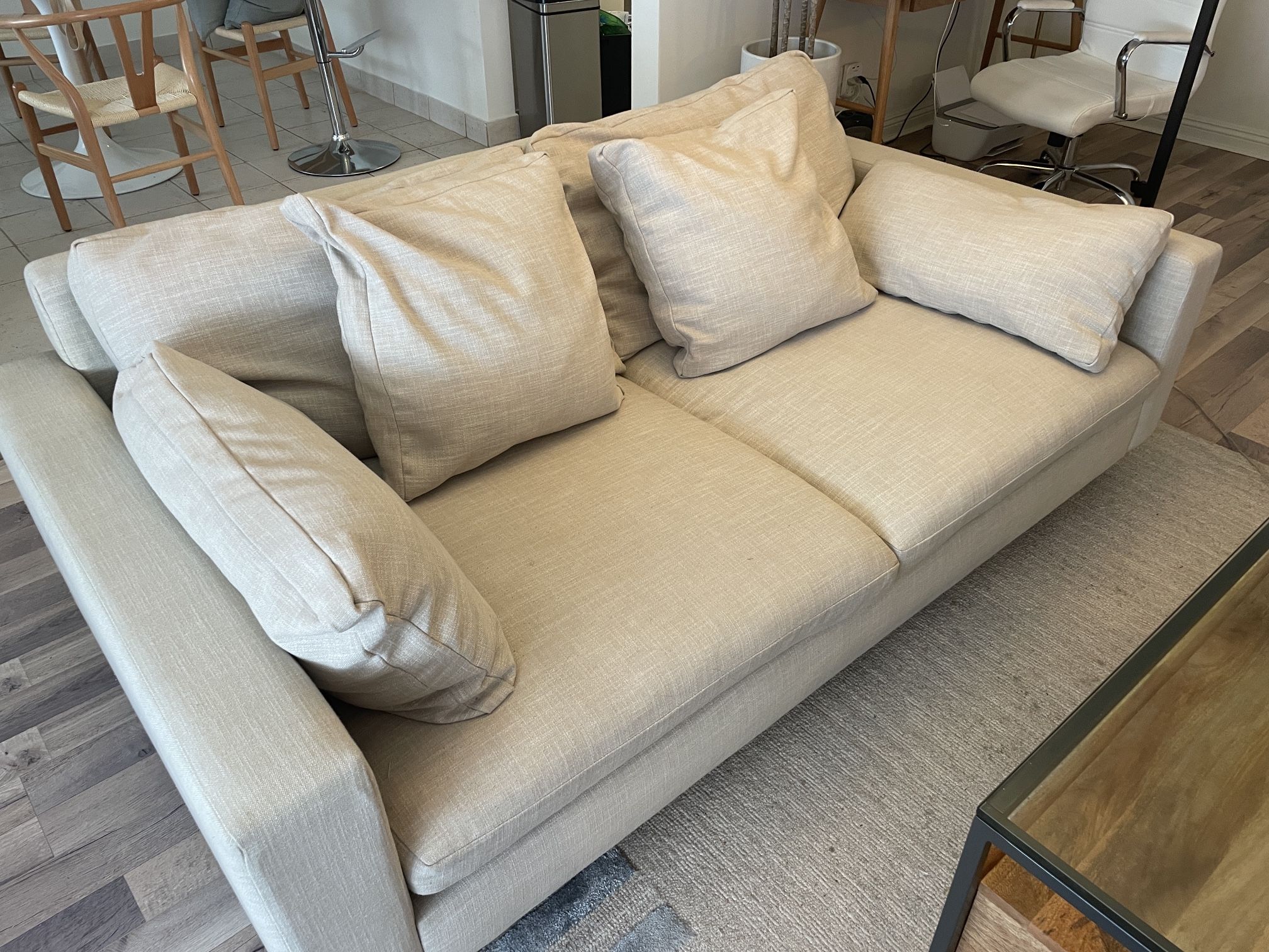 Great West Elm Couch - 76 Inches