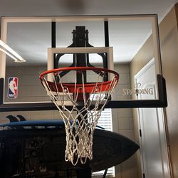 Spalding 54 Inch Portable Basketball Hoop