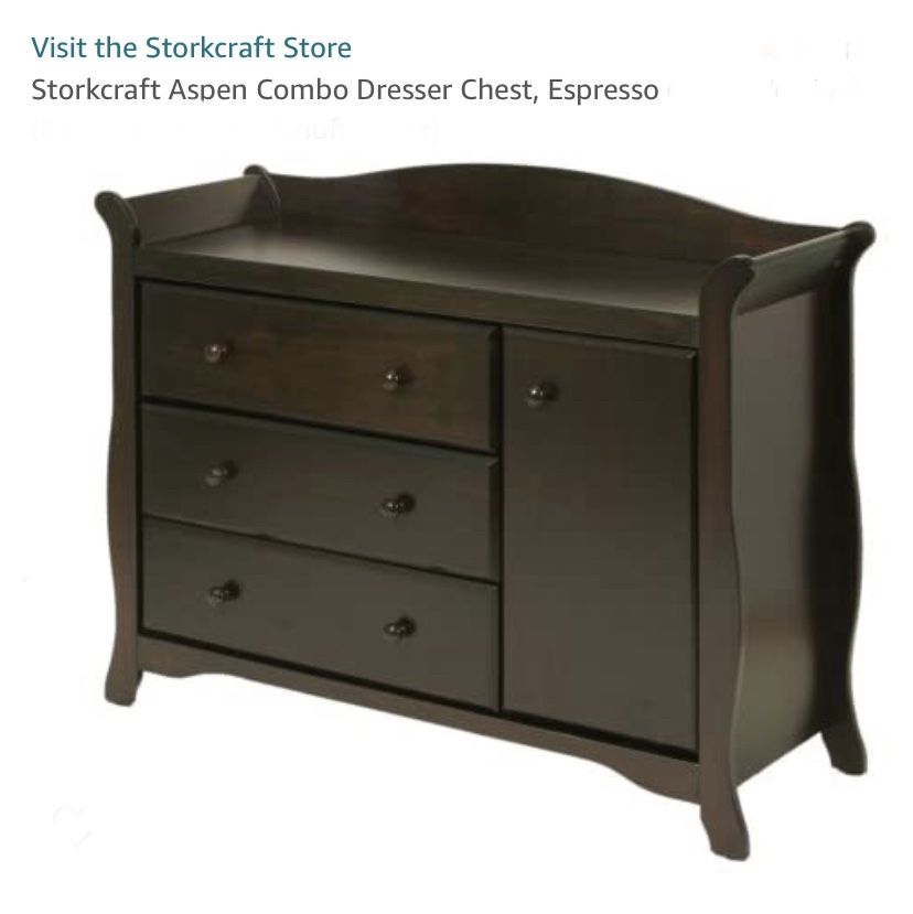 Stork craft Combo Dresser Chest Combo