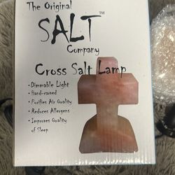Cross Salt Lamp