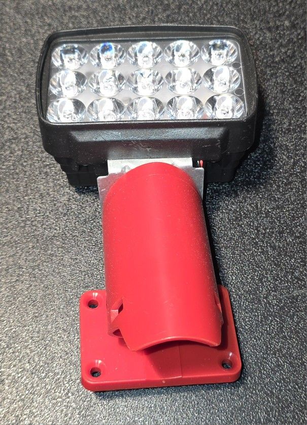 "Milw Red" 12 volt LED Adapter Light