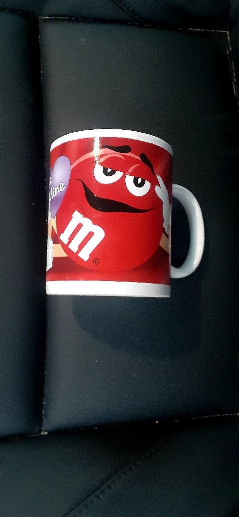 Vintage M&M Coffee Cup