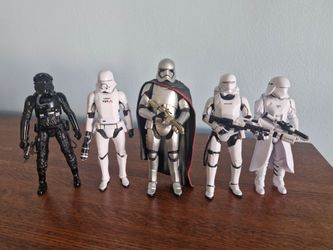 Star Wars Black Series First Order Trooper figure lot