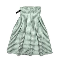 New York and Company Blue Solid Strapless Dress Size 6 New With Removable Straps

