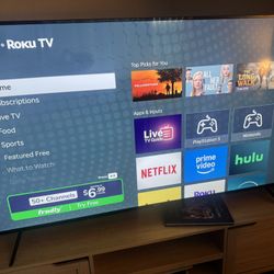 65” Onn 4k UHD LED Smart TV